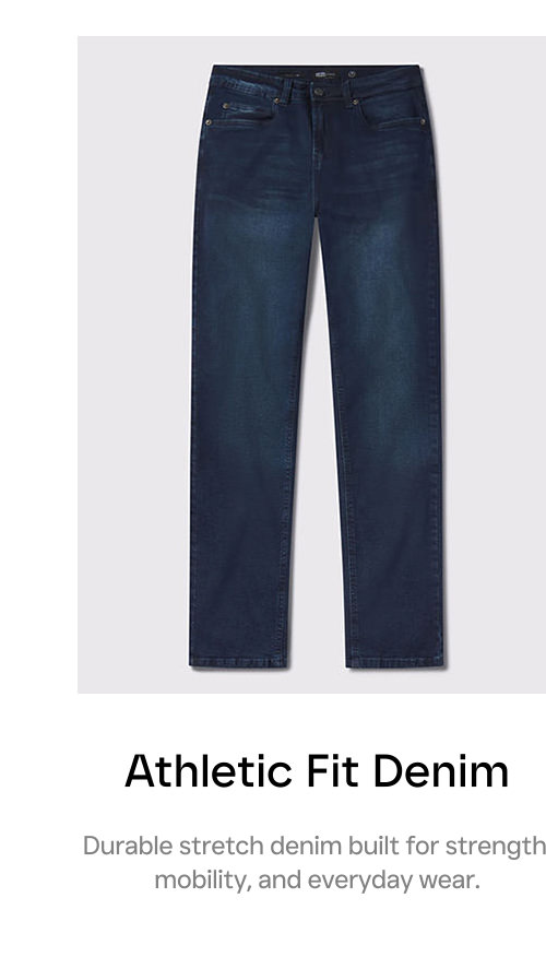 Athletic Fit Denim