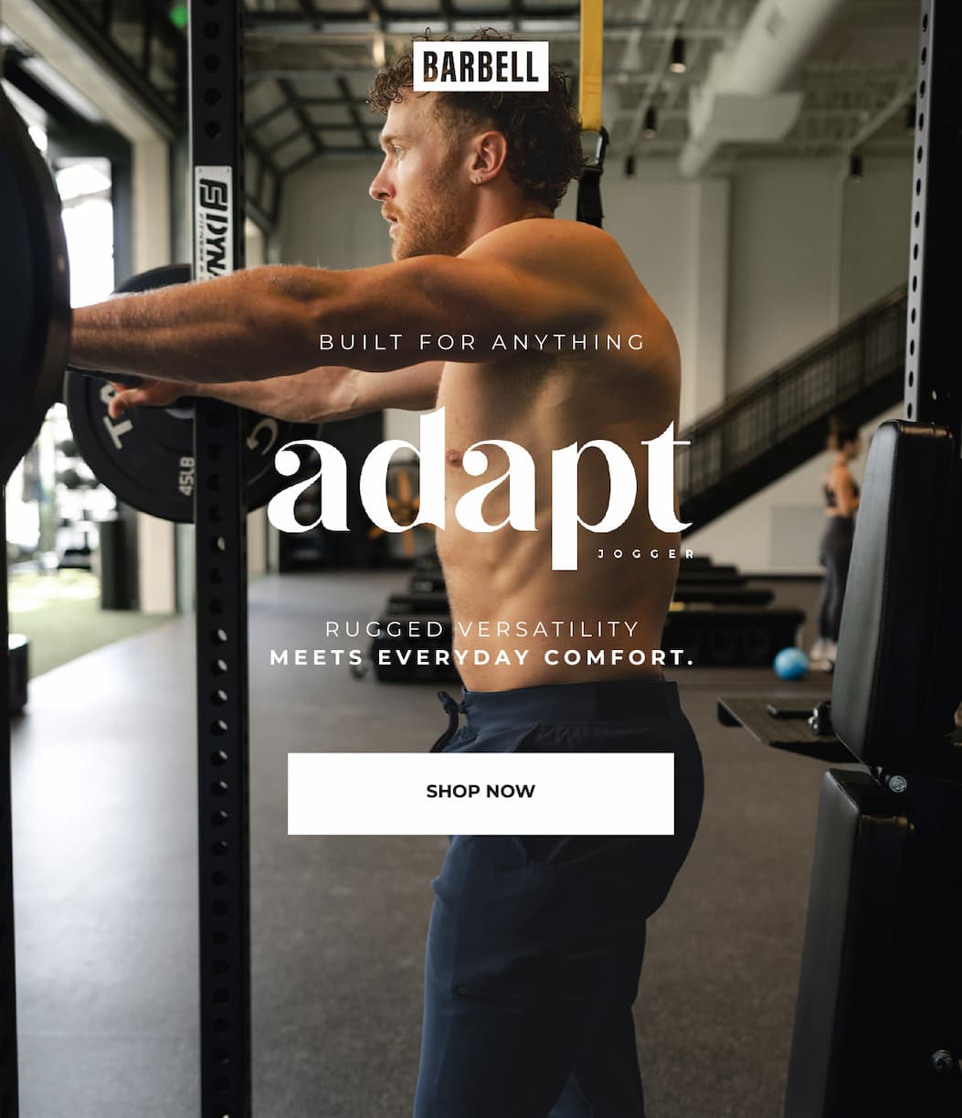 Built for anything. The Adapt Jogger combines rugged versatility with everyday comfort.