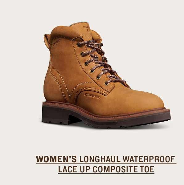 Women's Longhaul Waterproof Lace Up Composite Toe 