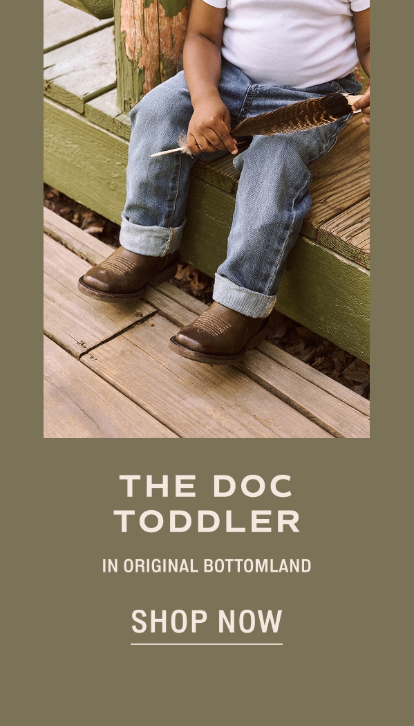 Shop Now: The Doc Toddler in Original Bottomland 