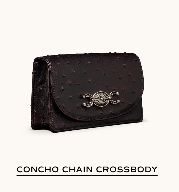 Concho Chain Crossbody
