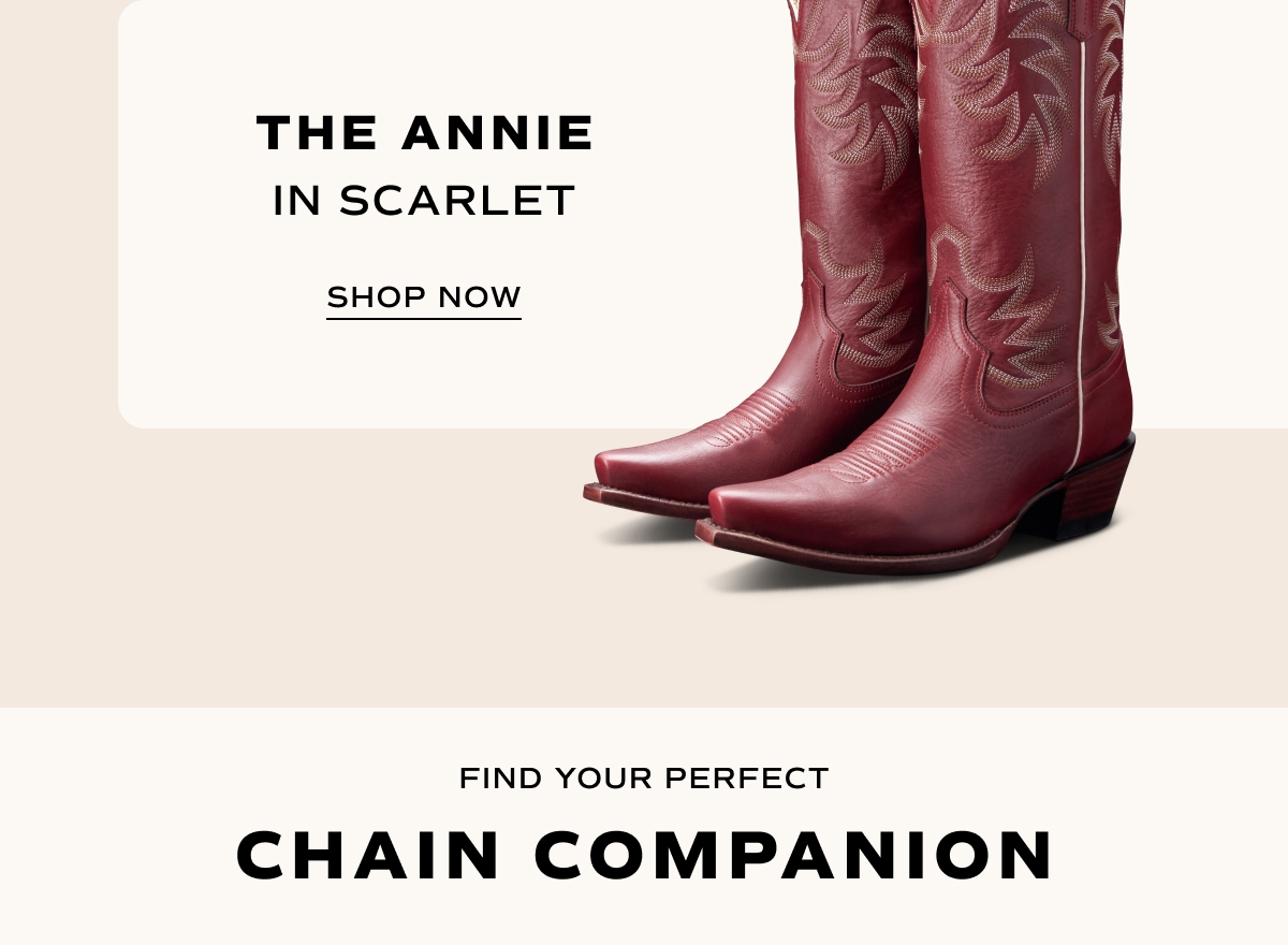 Annie in Scarlet