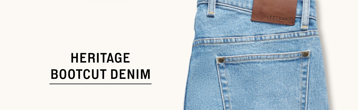 Heritage Bootcut Denim 