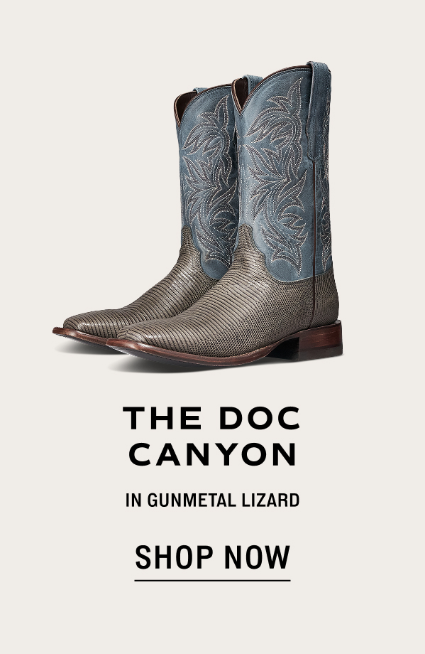Shop Now: The Doc Canyon in Gunmetal Lizard