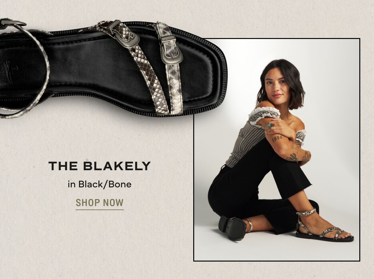 Shop Now: The Blakely in Black/Bone