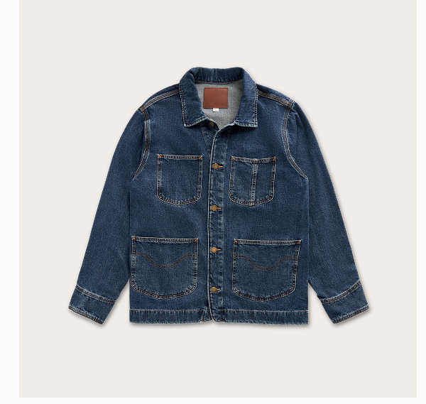 Men's Denim Chore Jacket