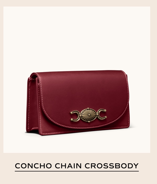 Concho Chain Crossbody