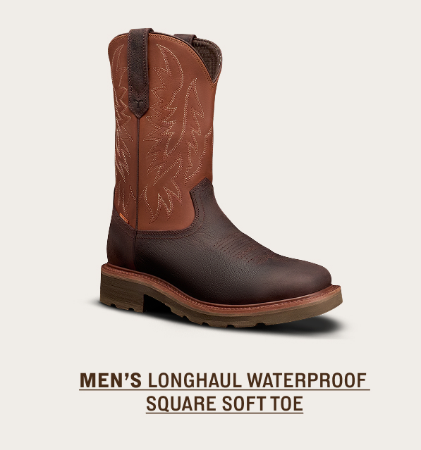 Men's Longhaul Waterproof Square Soft Toe