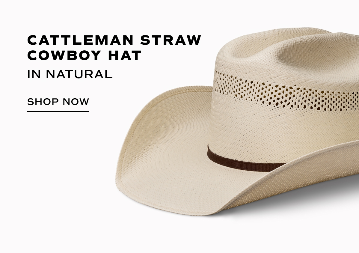 Cattleman Straw