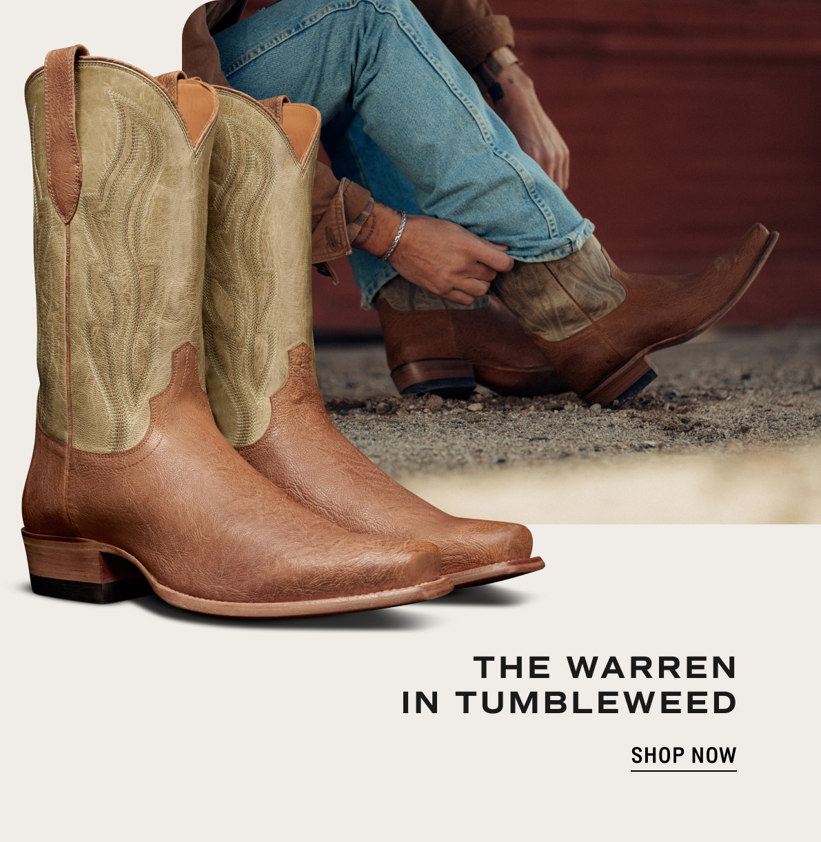 Warren in Tumbleweed