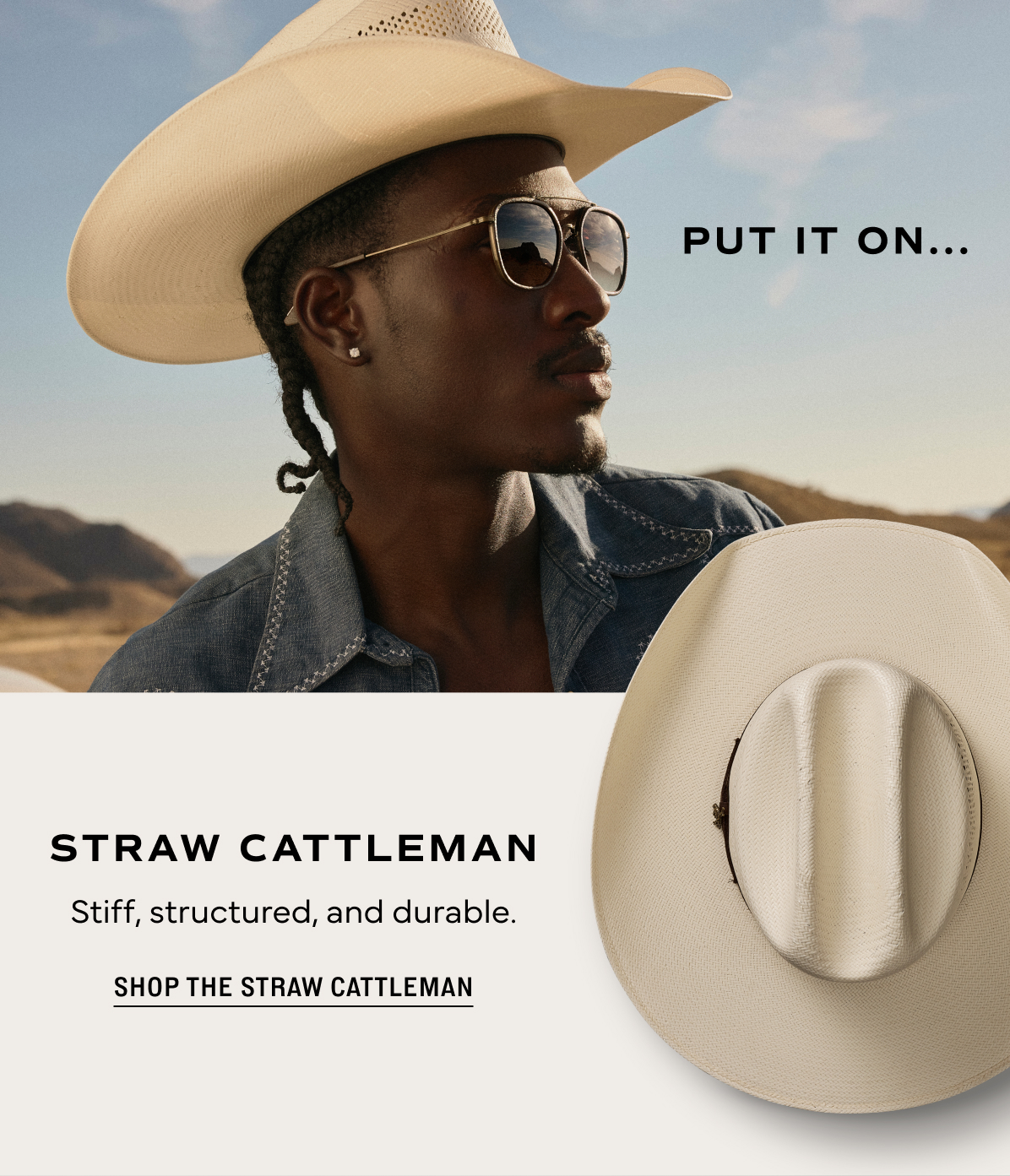 Shop The Straw Cattleman 