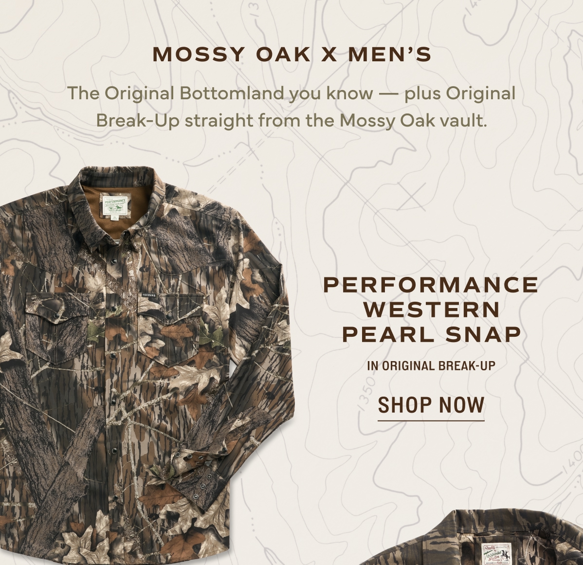 Shop Now: Performance Western Pearl Snap in Original Break-Up 