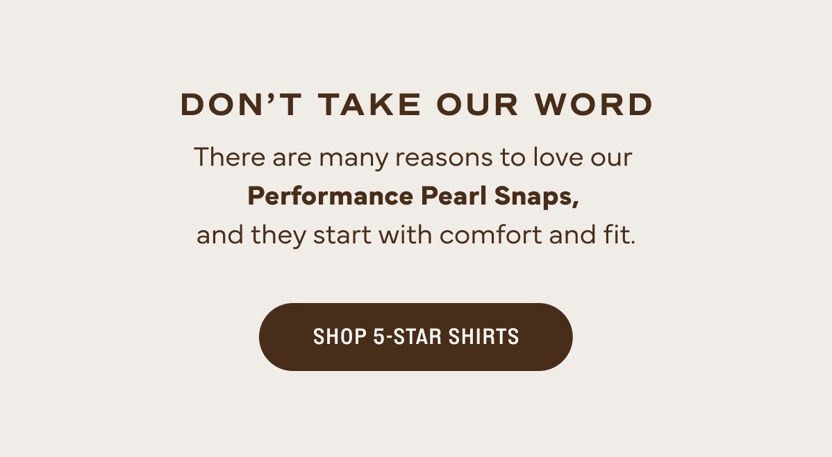 Shop 5-Star Shirts: Performance Pearl Snaps 