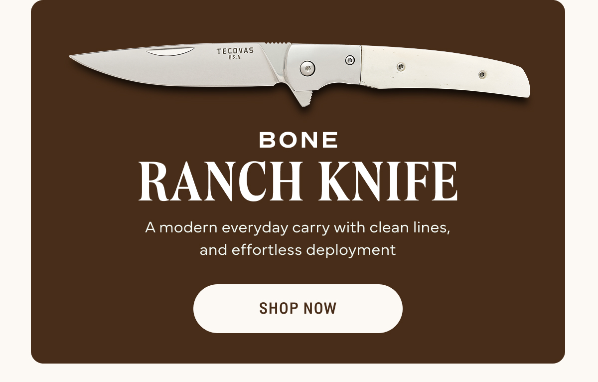 Shop Now: Bone Ranch Knife