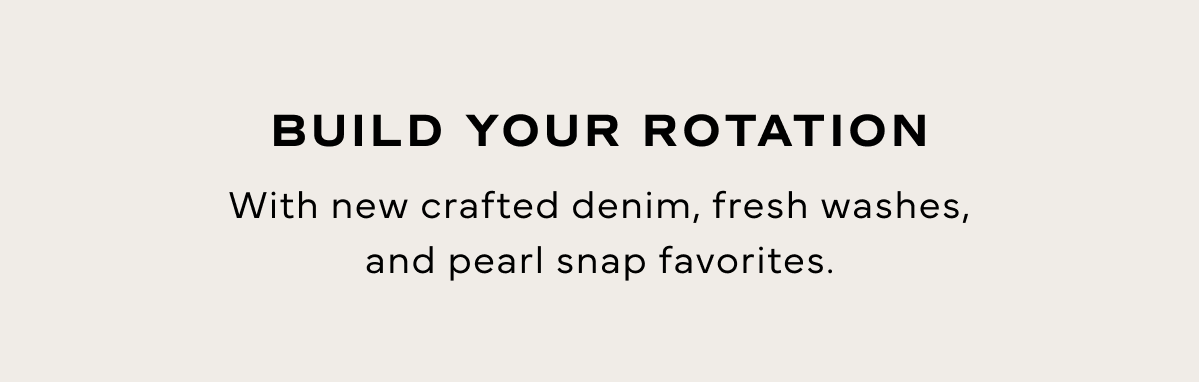 Build Your Rotation 