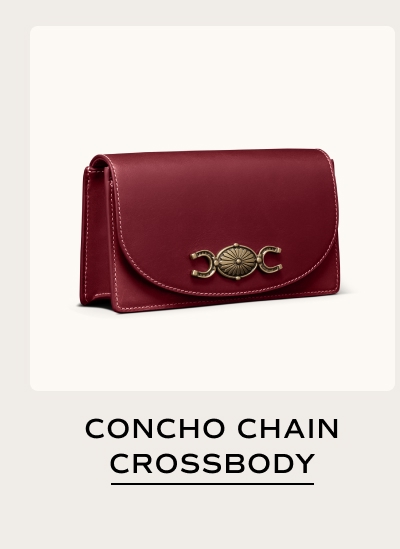 Concho Chain Crossbody