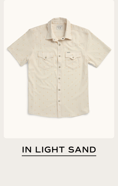 Performance Shirt in Light Sand 