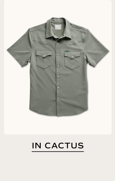Performance Shirt in Cactus 