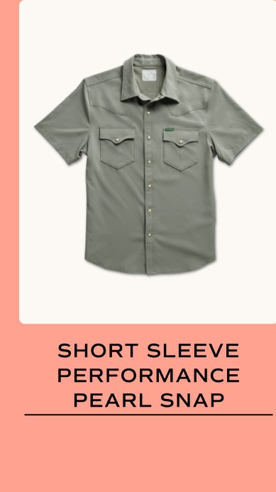 Short Sleeve Performance Pearl Snap 