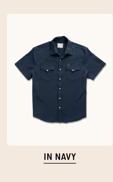Performance Shirt in Navy 