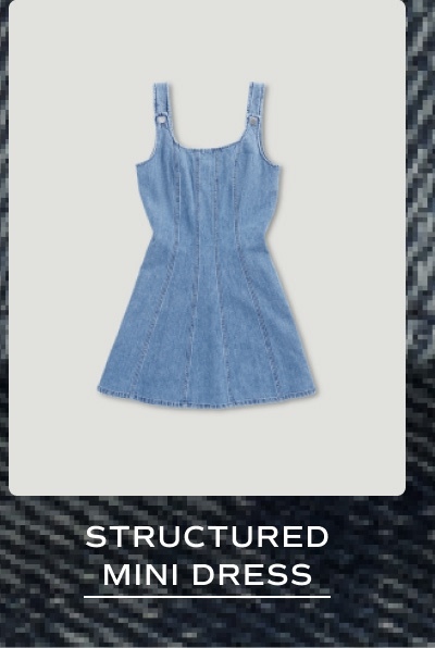 Structured Mini Dress