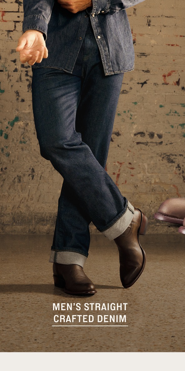 Men's Straight Crafted Denim 
