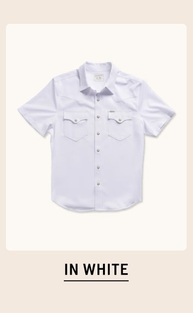 Performance Shirt in White 