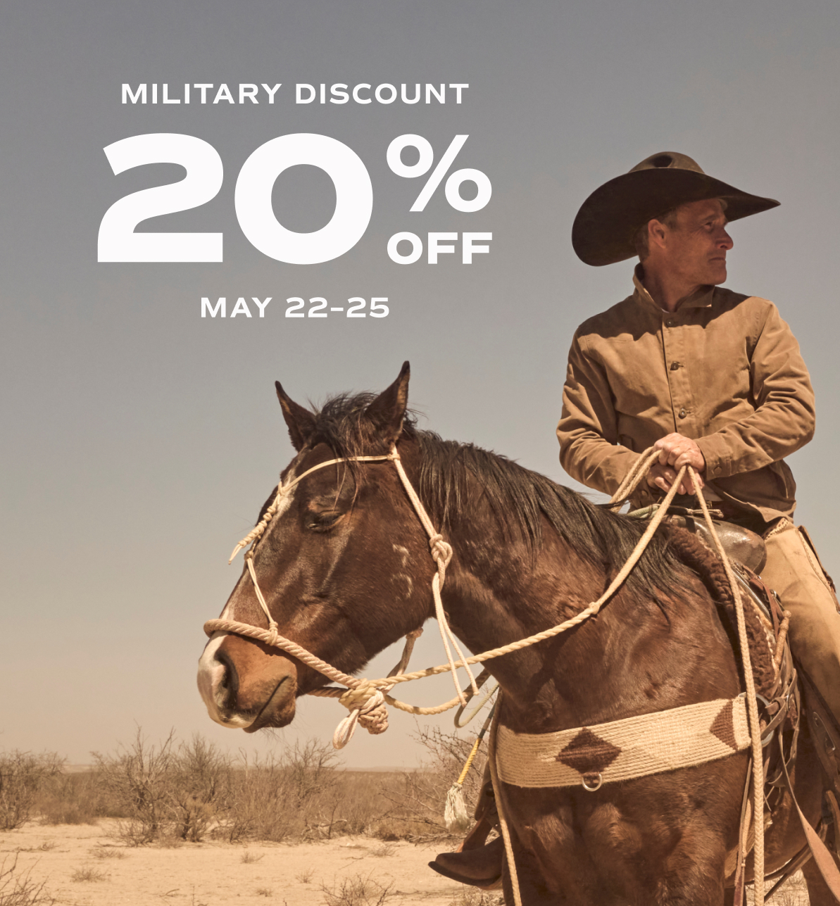 Military Discount: 20% off 
