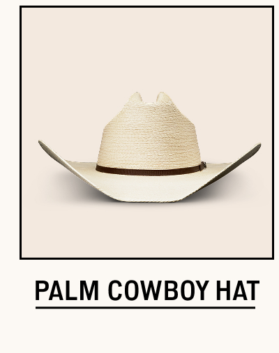 Palm Cowoby Hat