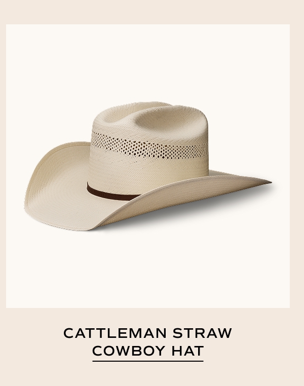 Cattleman Straw