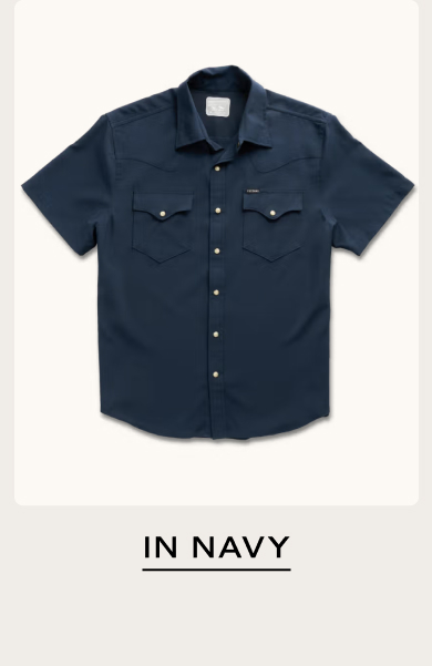 Performance Shirt in Navy 