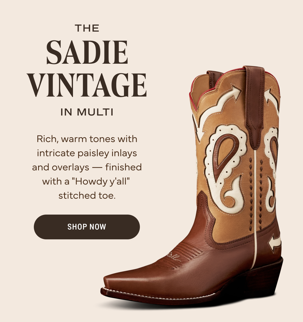 Shop the NEW Sadie Vintage