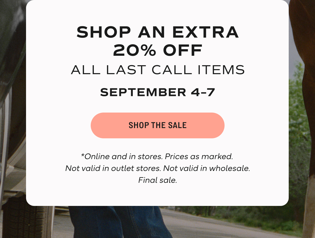 Shop Now: Sale on Sale 