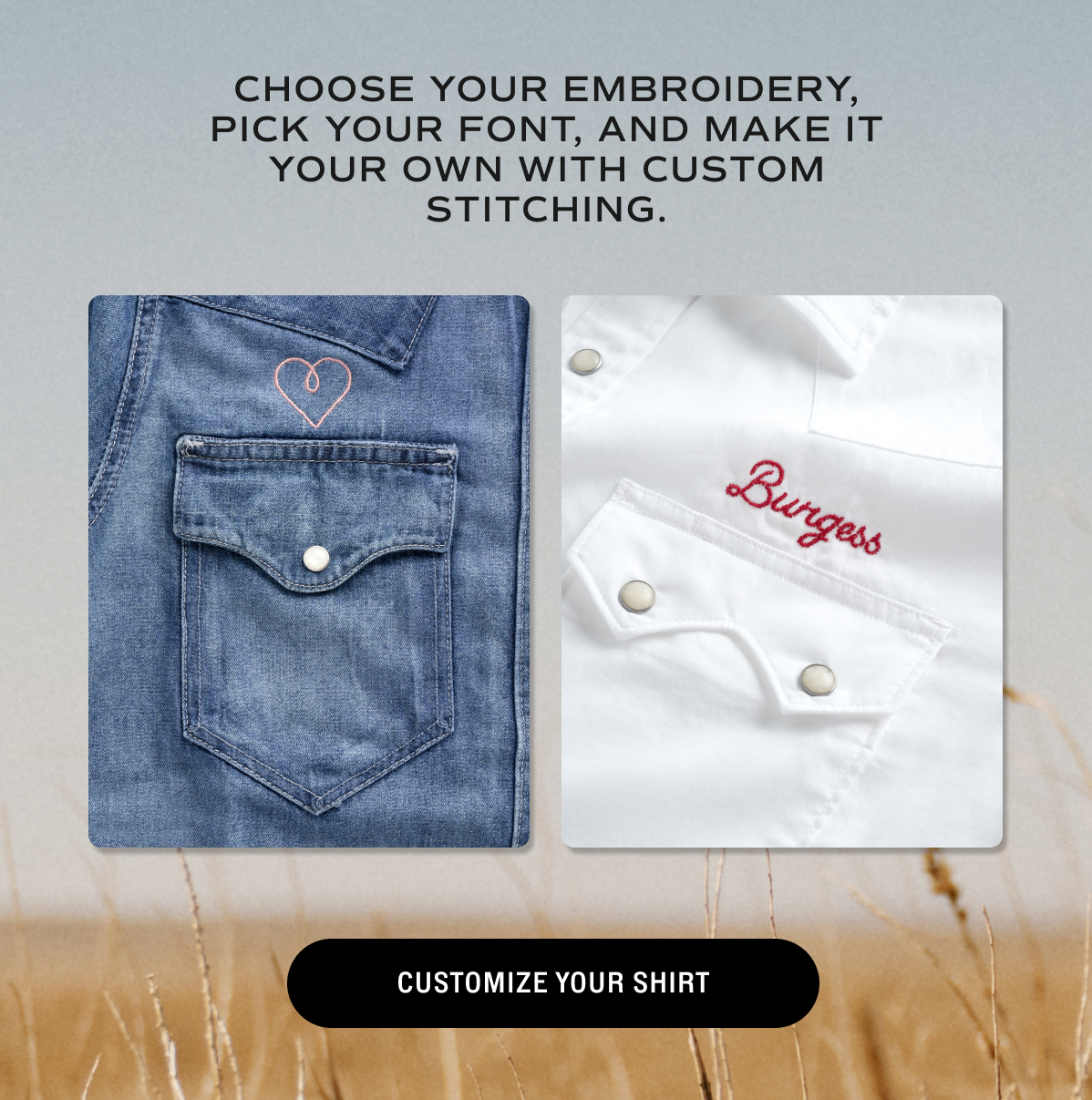 Customize Your Shirt 