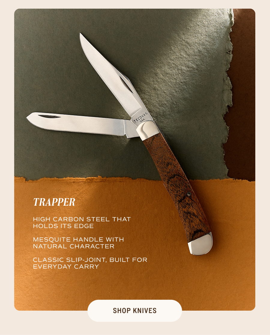 Mesquite Trapper Knife