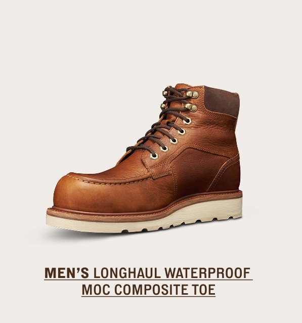 Men's Longhaul Waterproof Moc Composite Toe 