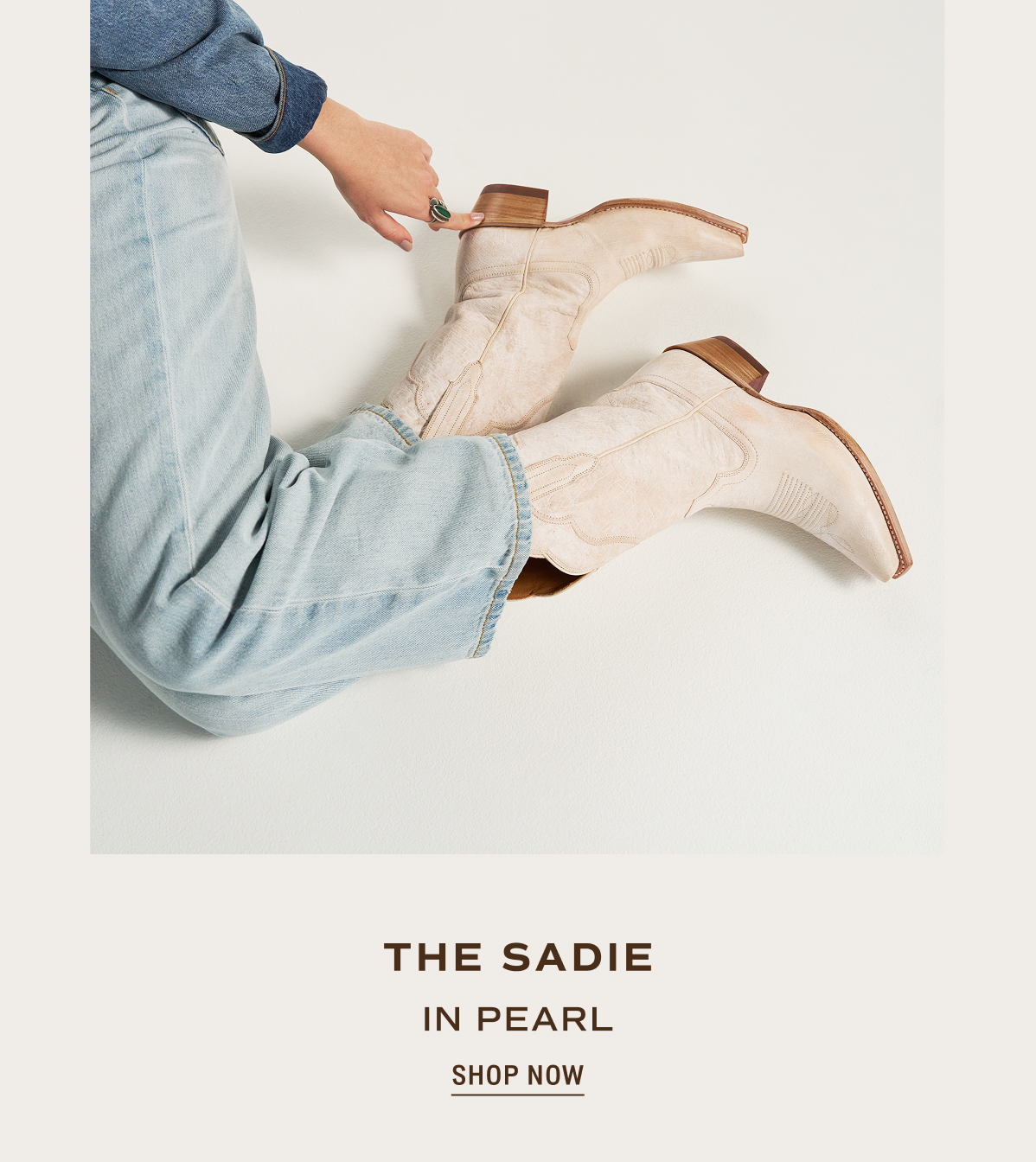 Shop Now: The Sadie in Pearl 