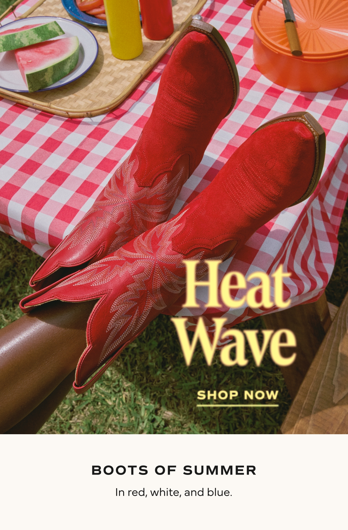 Boots of the Summer: Shop Red, White and Blue Boots 