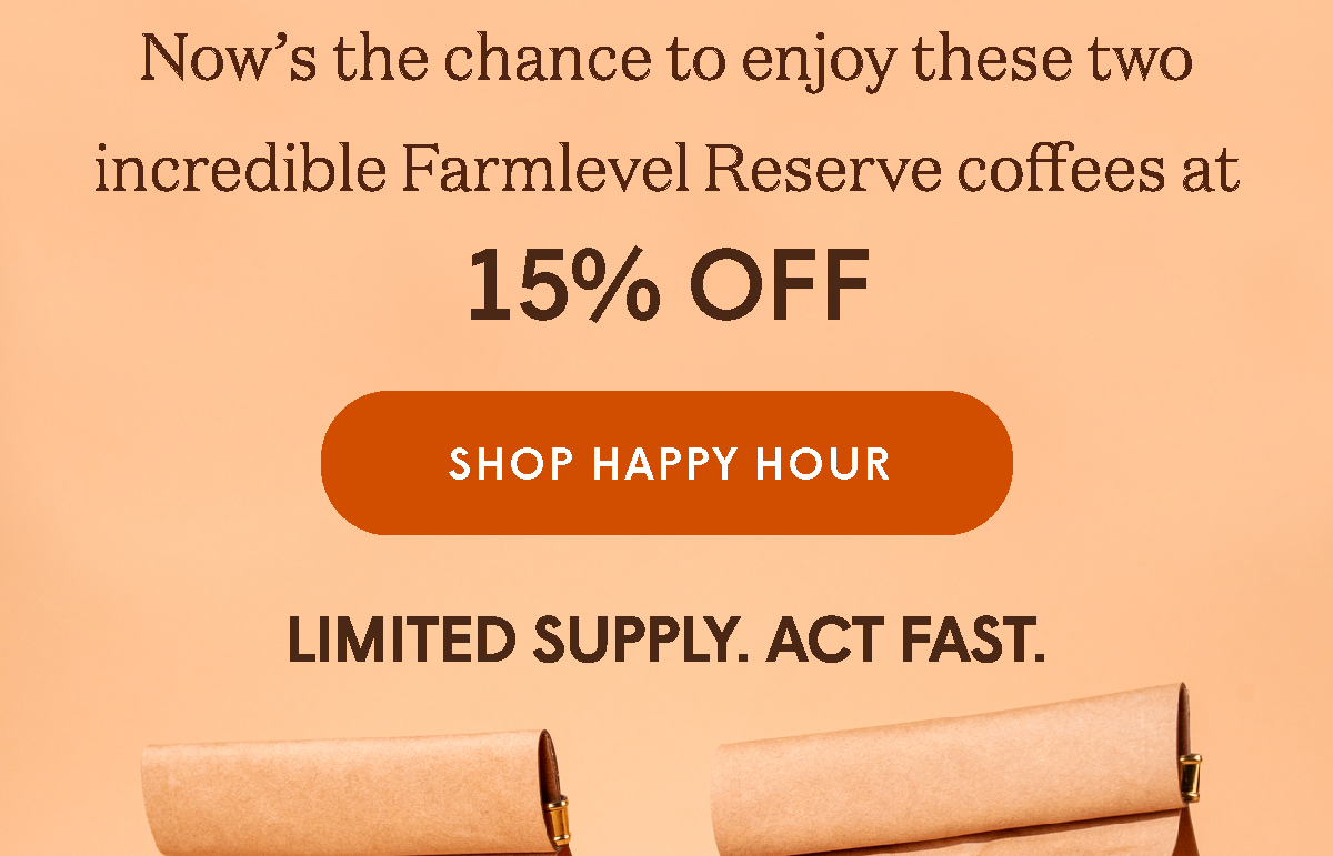 Verve Happy Hour