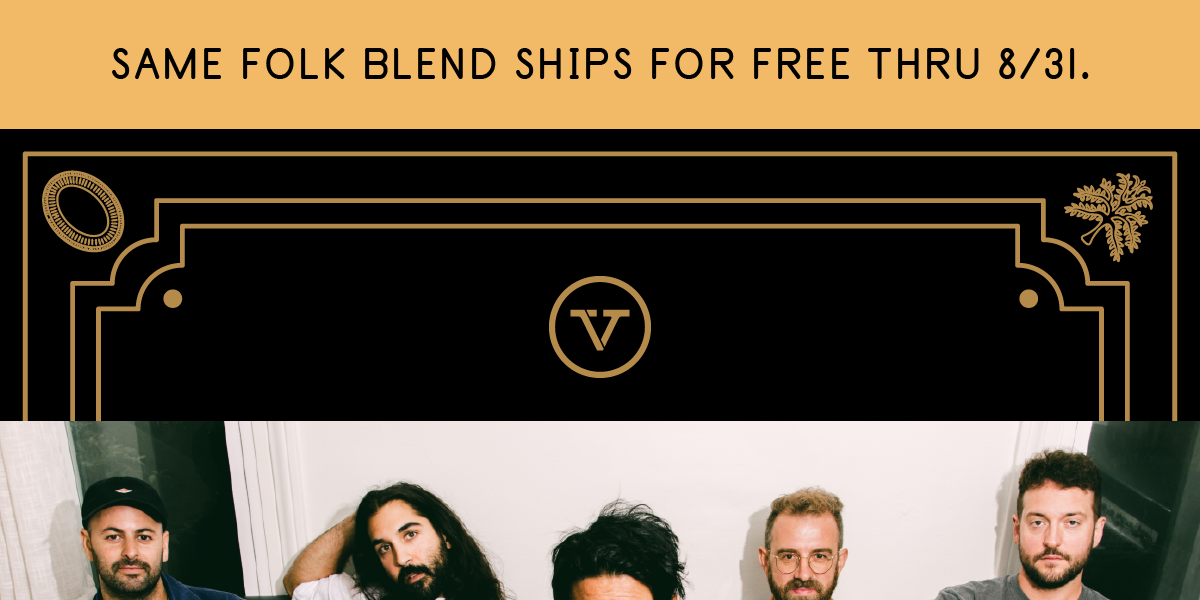 Same Folk Blend ships for free thru 8/31.