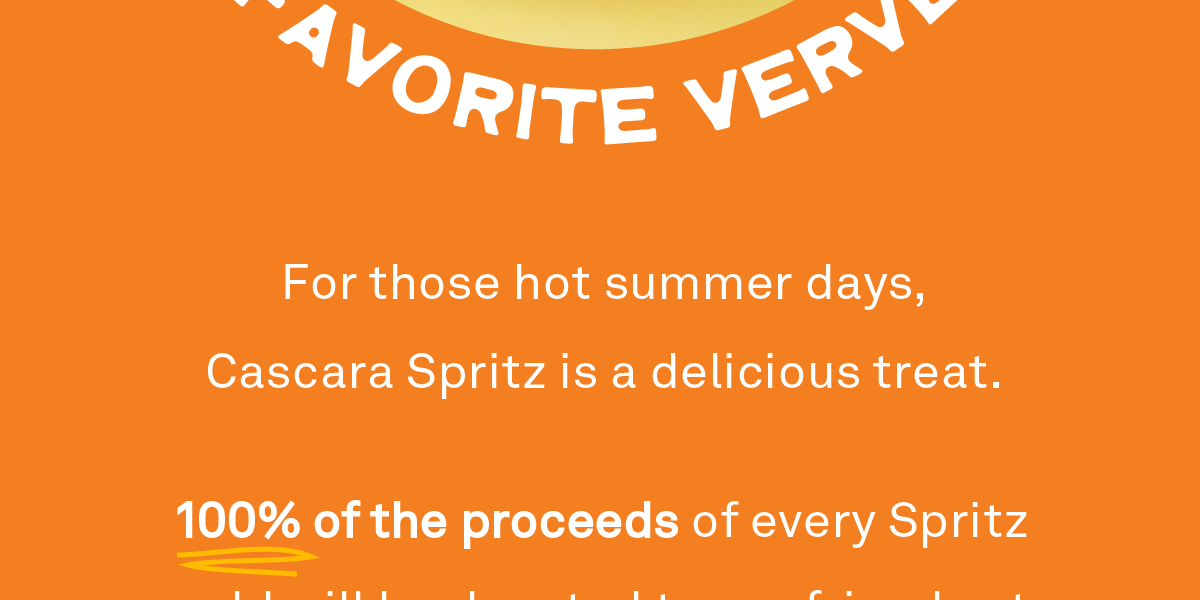 100% of the proceeds of every Spritz sold will be donated to our friends at the It Gets Better Project.