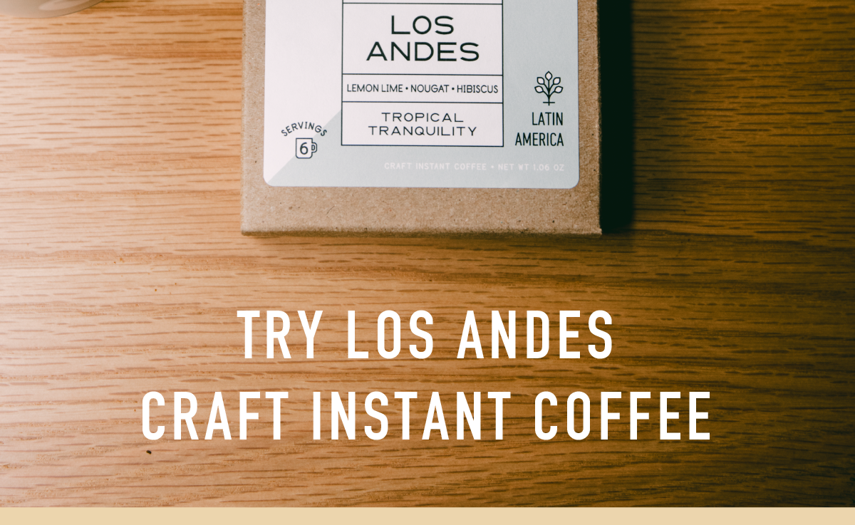 Try Honduras Los Andes Craft Instant Coffee