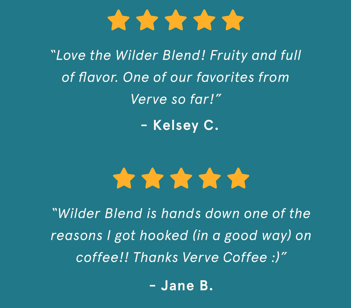 Wilder Blend Whole Bean Coffee