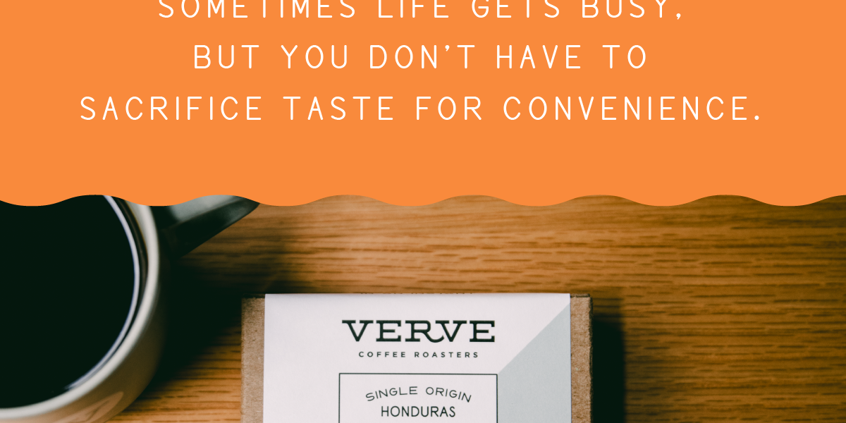 Sometimes life gets busy, but you don’t have to sacrifice taste for convenience.