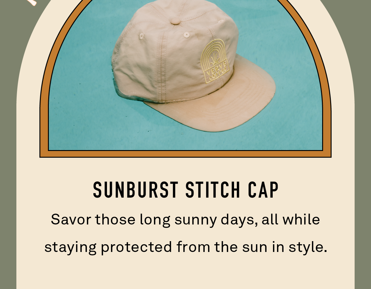 The Sunburst Stitch Cap