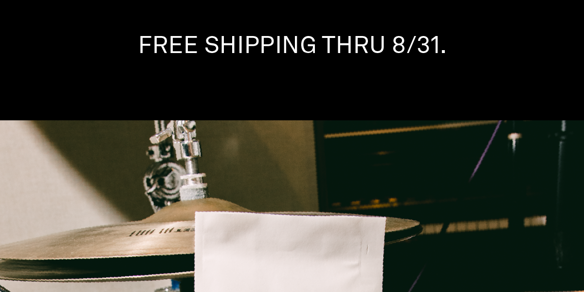 Free Shipping Thru 8/31