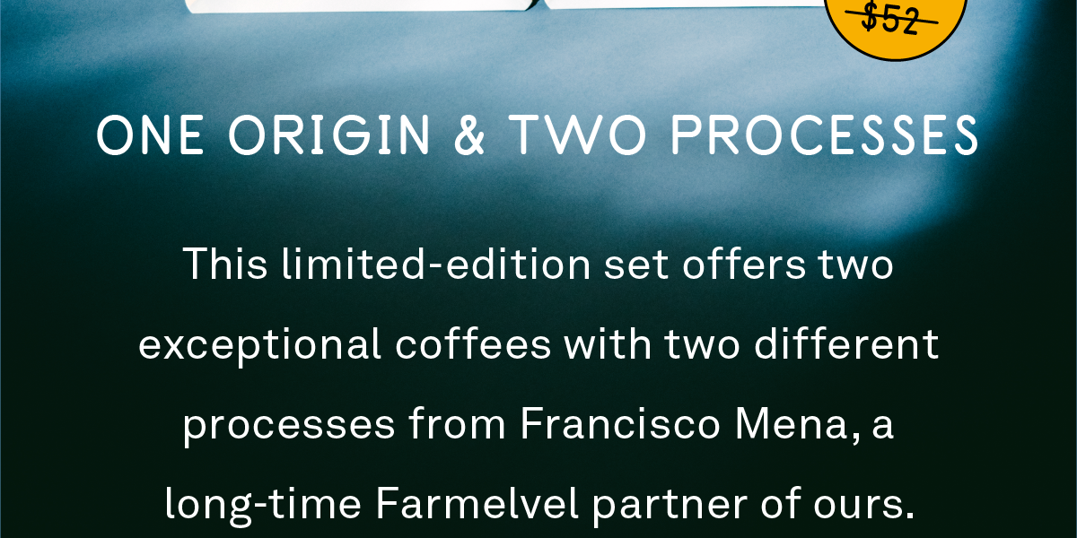 One origin and two processes