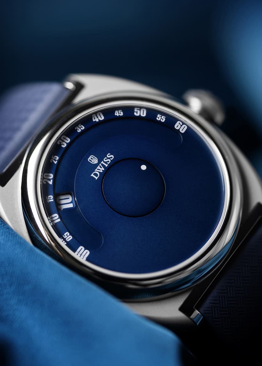 Montre Herbelin Cap Camarat automatique bleu glacier 1645B25
