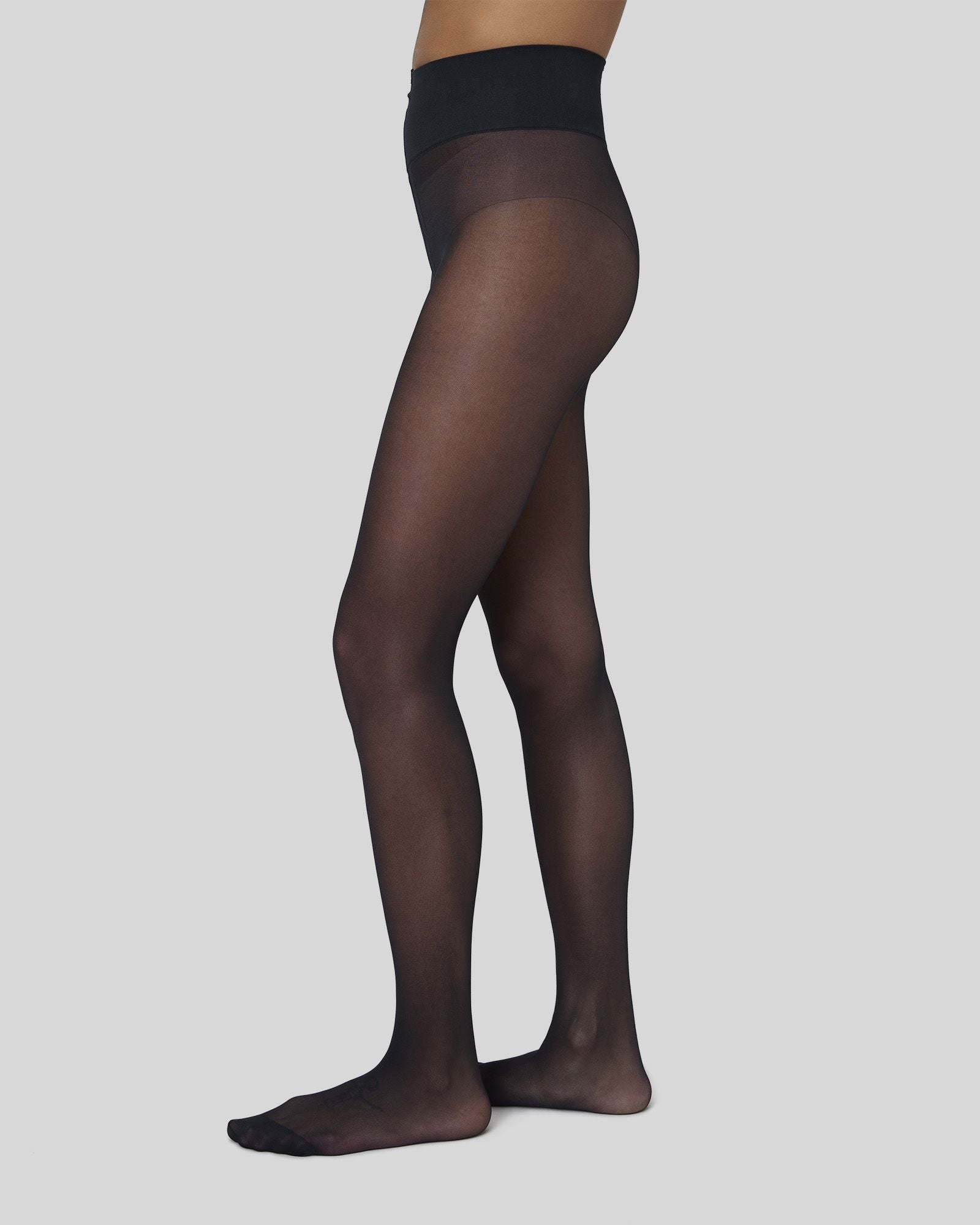 Malva Ladder Resistant Tights Black