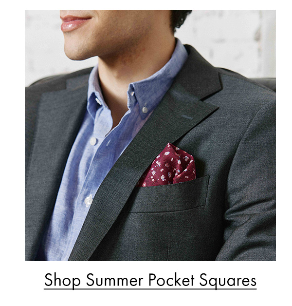 Shop Summer Pocket Squares